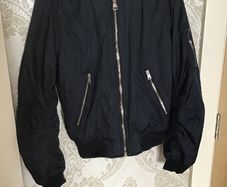 Topshop Navy Bomber Jacket Size 8