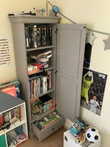 shelf unit wit drawer. Cupboard.