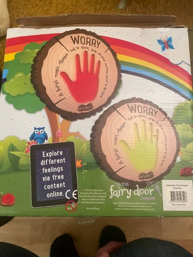 The Worry Plaque by The Irish Fairy Door Company