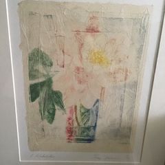 Jenny Devereaux Ltd Ed Print titled Two Waterlilies