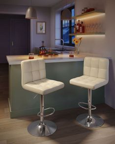 2 x new home bar business stools - FREE Delivery