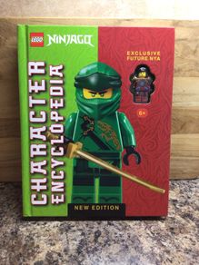 lego  ninjago character encyclopaedia with mini figure