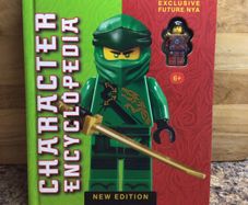 lego  ninjago character encyclopaedia with mini figure