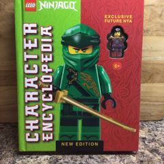 lego  ninjago character encyclopaedia with mini figure