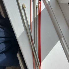 Mismatched knitting needles
