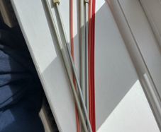 Mismatched knitting needles