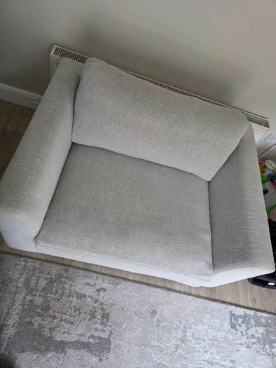 1.5 seater sofa. Diamond furniture. Rachel snuggler