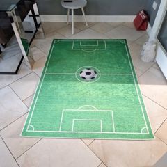 Soccer Pitch Rug