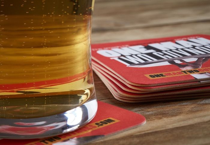 Personalised High Quality Printed Beer Mats