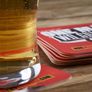 Personalised High Quality Printed Beer Mats Image 3
