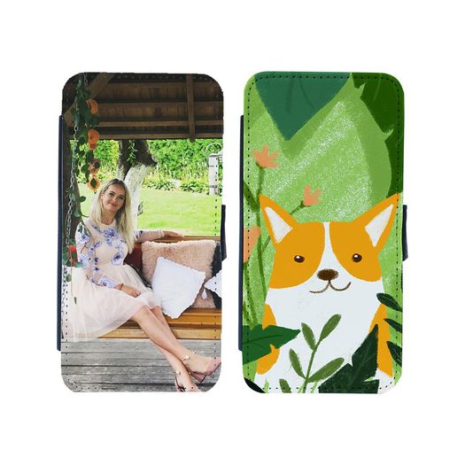 Samsung Galaxy 10 personalised leather flip case cover with your photo or image