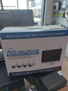 4ch Security Surveillance Camera System