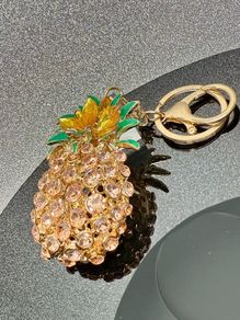 Keychain with crystal