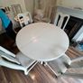 Solid wood table and 6 chairs Image 2