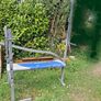 Stroller/tonka truck/ironing board/weight bench. Image 4
