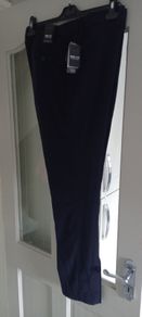 navy trousers