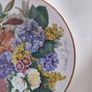 plates porcelane wall decoration germany production floral flowers grande finale ursula band Image 9