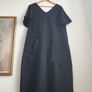 Linen Dress Size Uk 16 Image 3