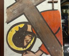 1970s Stations of the Cross, plaster, heavy, D18