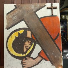 1970s Stations of the Cross, plaster, heavy, D18