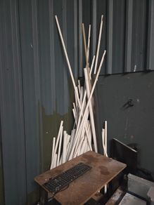 PVC pipes