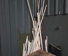 PVC pipes