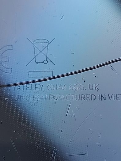 Samsung Galaxy S8 (SM-G950F), for parts or repair, not powering on