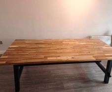 Dining Table (8 seater) Skogsta Ikea