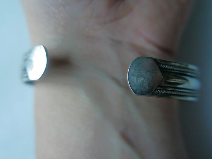 Navajo 925 Sterling Silver Handmade Cuff Bracelet