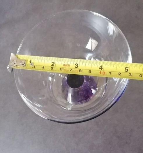 4 Crystal Dessert Bowls