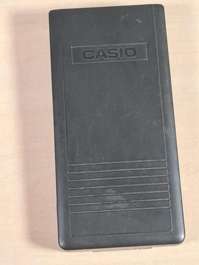 CASIO FX-100c vintage scientific calculator and case