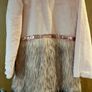 Dressy pink fur coat Image 3