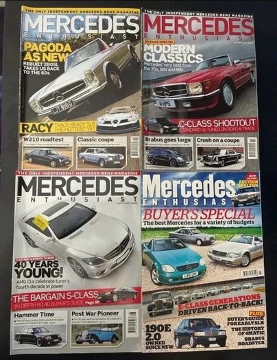 Mercedes Enthusiasts Magazines