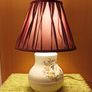 Vintage ceramic table lamp by Wicklow Vale, Ireland  height 42.5cm Image 2