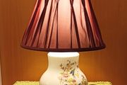 Vintage ceramic table lamp by Wicklow Vale, Ireland  height 42.5cm