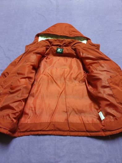Womens STARTER padded puffer jacket coat size 10 medium detachable hood
