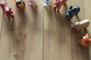 Soft plastic wild and farm animals for toddlers