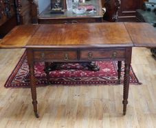Late Georgian Drop-Leaf Sofa Table / Writing Desk