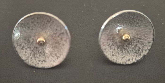 Sterling Silver & Gold Earrings