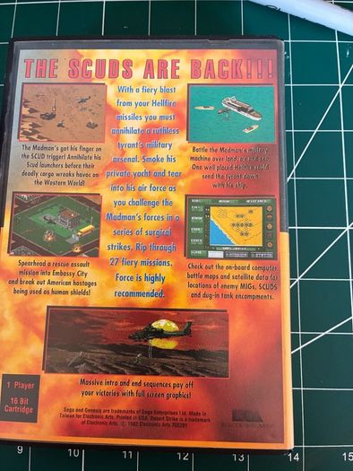 Desert Strike Sega Genesis