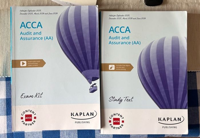 ACCA Audit and Assurance June 2026 Kaplan Kit