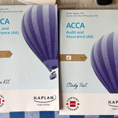 ACCA Audit and Assurance June 2026 Kaplan Kit