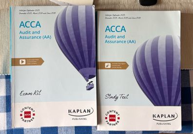 ACCA Audit and Assurance June 2026 Kaplan Kit