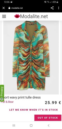 pull & bear dress