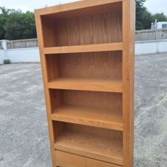 Solid heavy bookcase