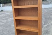Large heavy oak bookcase