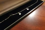 Silver horse head charm bracelet