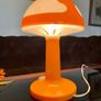 Vintage IKEA Orange Skojig Cloud Table Lamp Image 9