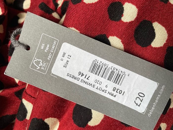 Principles Spit Swing Dress size 12 New with tags