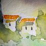 Original Gerard Chambeltaz - Framed Watercolour Landscape Image 5